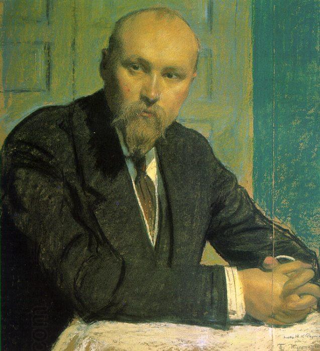 Boris Kustodiev Nikolai Roerich oil painting picture